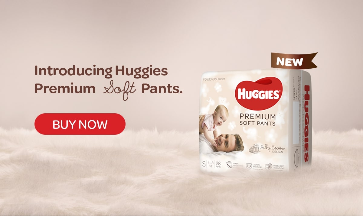 Introducing Huggies Premium Soft Pants